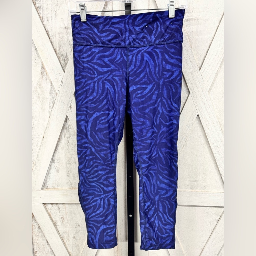 Juicy Couture Vibrant Blue Patterned Leggings